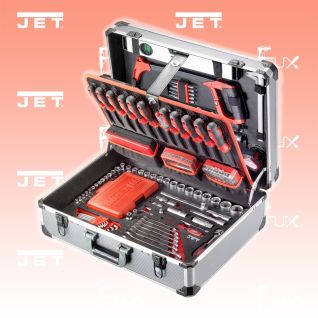 Jet Tools Y-244 Alu-Werkzeugkoffer 1/4" + 1/2"