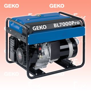 Geko BL7001 PRO ED-S/SHBA Stromerzeuger Synchron mit Fahrgestell